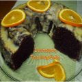 Σοκολατένιο κέικ με γλάσο πορτοκαλιού