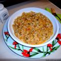 Λαχανόρυζο με καστανό ρύζι (από την Κρήτη)