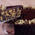 Πανεύκολη τούρτα σοκολάτα και μπισκότο
