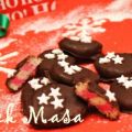 Χριστουγεννιάτικα σοκολατάκια (με αμυγδαλόπαστα)