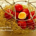 Αυγά πασχαλινά ψητά στο φούρνο