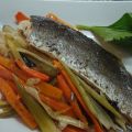 Πουγκάκι ψαριού με λαχανικά και μυρωδικά