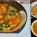 Σούπα με νουντλς και λαχανικά (Θιβετιανή thukpa)