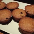 Muffins με σταφίδες