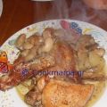 Κοτόπουλο με γίγαντες στη γάστρα - ZannetCooks