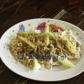 Noodles salad με σουσάμι - ZannetCooks