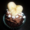 Banana-chocolate cupcakes