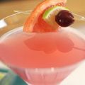 Grapefruit martini cocktail