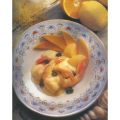 Γαρίδες με σος πορτοκάλι και μάνγκο