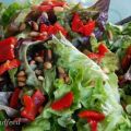 εύκολη πολύχρωμη σαλάτα/ Easy Colourful Salad