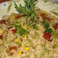 Καστανό ρύζι με αρακά και καλαμπόκι συνταγή από[...]