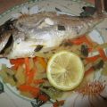 Ψάρι αχνιστό με λαχανικά!