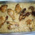 Κοτόπουλο στο φούρνο με ρύζι!!!