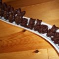 Χαριτωμένα σοκολατένια πασχαλινά λαγουδάκια