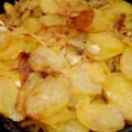 Πατάτες με κρεμμύδια τηγανητά