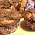 Εύκολα muffins με πραλίνα σοκολάτας