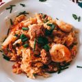 Jambalaya με γαρίδες και andouille sausage[...]