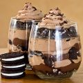 Oreo chocolate trifles