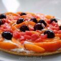 Γλυκιά πίτσα με φρούτα/Sweet Fruit Pizza