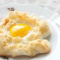Αυγά με φωλιές από μαρέγκα