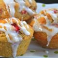 Muffins φράουλας, (Πασχαλινά muffins)