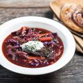Ρωσικό borscht με καραμελωμένη πανσέτα |[...]