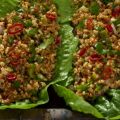 Τα πικάντικα: σαλάτα πλιγούρι με ξηρούς καρπούς