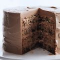 Σοκολατένιο κέϊκ με γέμιση και κάλυψη σοκολάτας