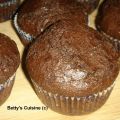 Σοκολατένια muffins ολικής με νιφάδες σοκολάτας
