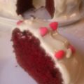 Red velvet cake με cream cheese frosting