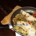 Φιλέτο ψαριού με ελιές στο τηγάνι - ZannetCooks