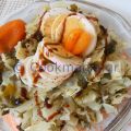 Stir fry λαχανοσαλάτα με αυγά - ZannetCooks