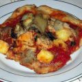 Chichen, artichoke and haloumi pizza/Πίτσα με[...]