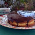 Κοκ σε σχήμα καρδιάς (Boston cream pie)