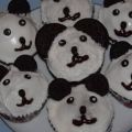 Oreo panda cupcakes συνταγή από tahitian
