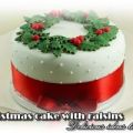 Χριστουγεννιάτικο κέικ με σταφίδες:68 ιδέες για[...]
