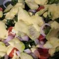 Σαλάτα με σπανάκι, αβοκάντο και σως γιαουρτιού[...]