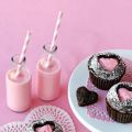 valentines cupcakes σοκολάτας !!!!!
