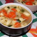 Σούπα τορτελλίνι με λαχανικά