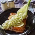 Σολoμός gravadlax με σαλάτα φινόκιο