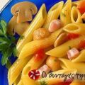 Barilla Penne Rigate με μανιτάρια και πανσέτα
