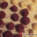 Mini απολαύσεις: Μικρά tartufi με λευκή σοκολάτα