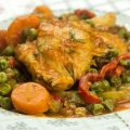 Φιλετάκια κοτόπουλου με αρακά και λαχανικά[...]