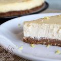 Τσιζκέικ (cheesecake) με λεμόνι