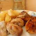 Κοτόπουλο μαρινάτο με πατάτες στο φούρνο -[...]