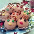 Χριστουγεννιάτικα Cupcakes τάρανδοι