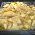 Ψάρι Πανγκάσιους με πατάτες πορτοκάλι κ.τ.λ στο[...]