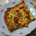 Πίτσα νηστίσιμη με ταχίνι συνταγή από Cleopatra