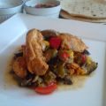 Φαχίτας με κοτόπουλο και λαχανικά (Fajitas)