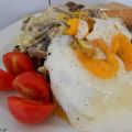 Κρεμώδη μανιτάρια με αυγά μάτια - ZannetCooks